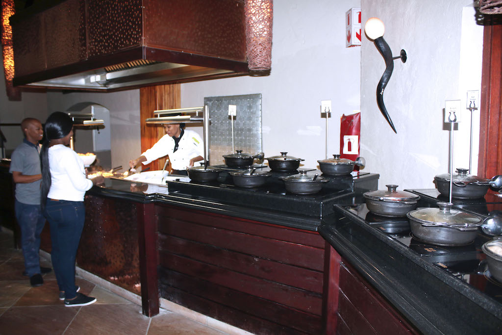 Breakfast buffet
