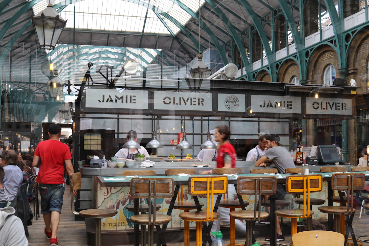 Jamie Oliver restaurant in Covent Garden Market copy