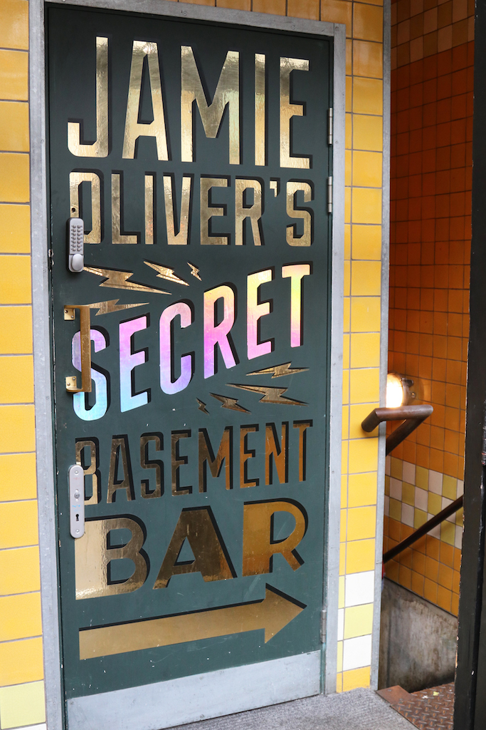 Jamie Olivers Secret Bar entrance copy